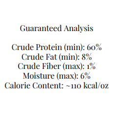 Freeze-Dried Raw Beef Liver Dog Treats