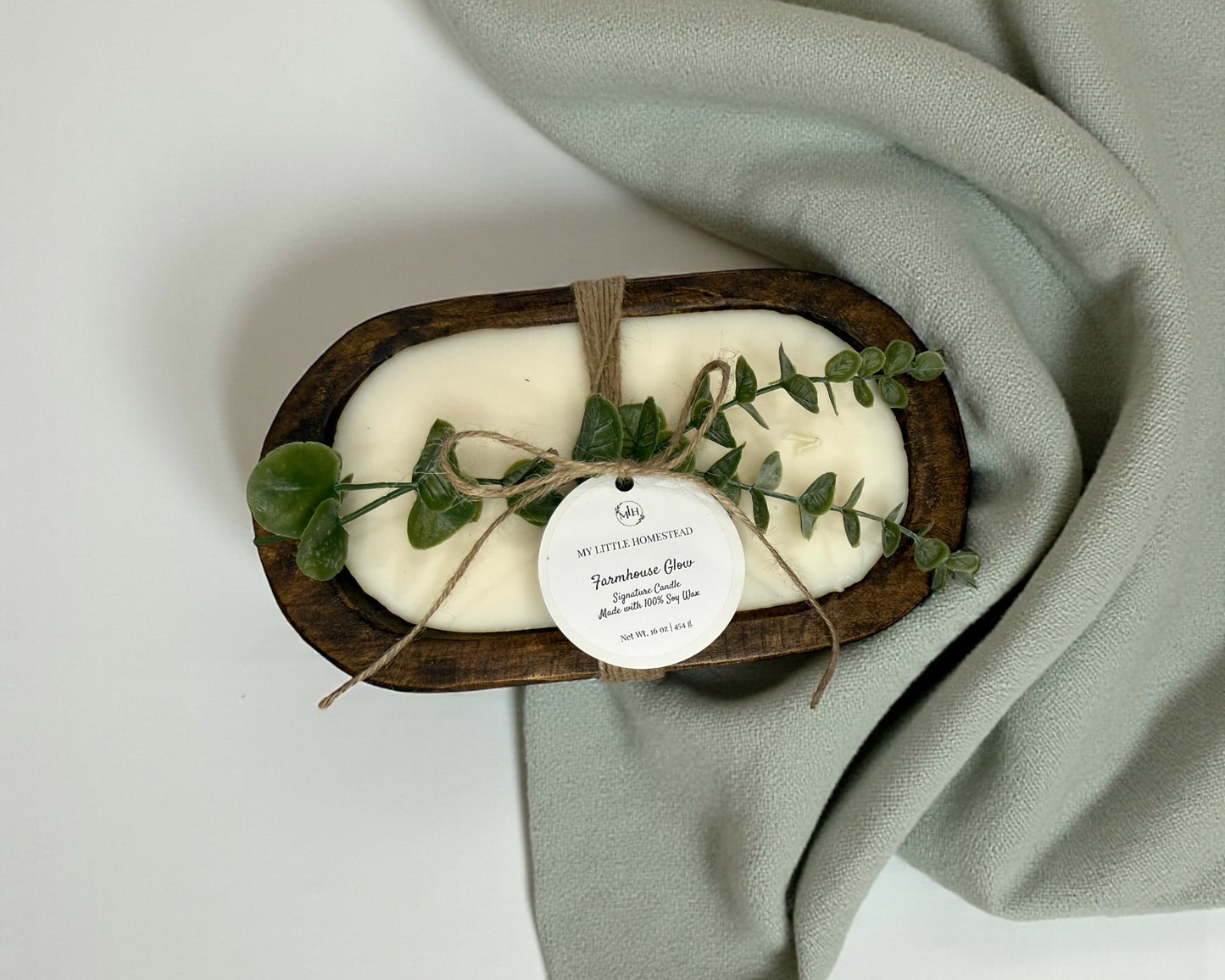 Farmhouse Glow Soy Bowl Candle