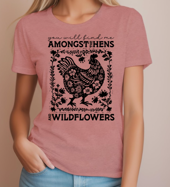 Hens & Wildflowers