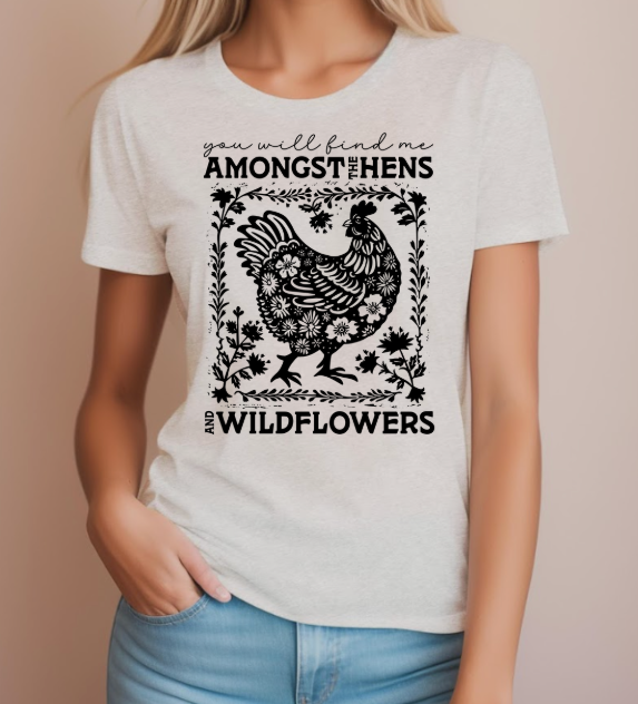 Hens & Wildflowers