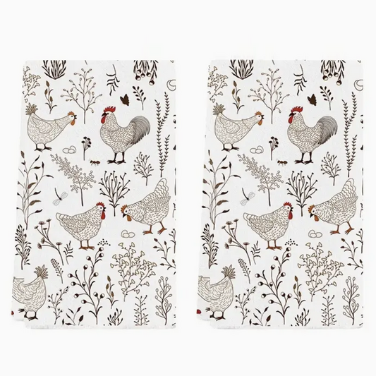 Rustic Farmhouse Kitchen Towels
