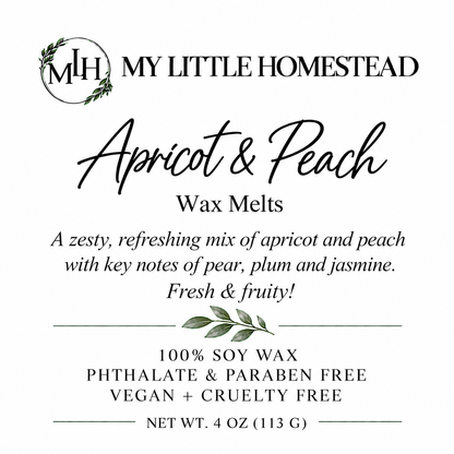 Apricot & Peach Wax Melts