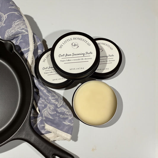Cast Iron Seasoning Paste