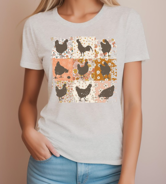 Boho Chickens