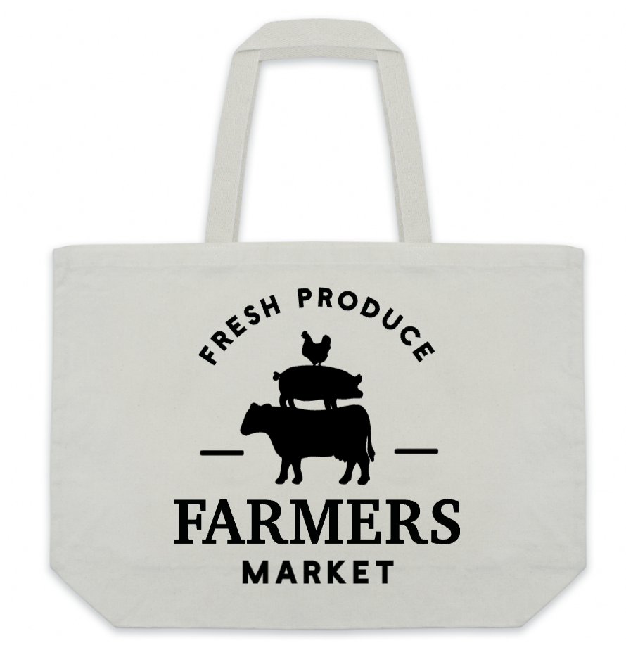 Farmer's Market Tote Bag