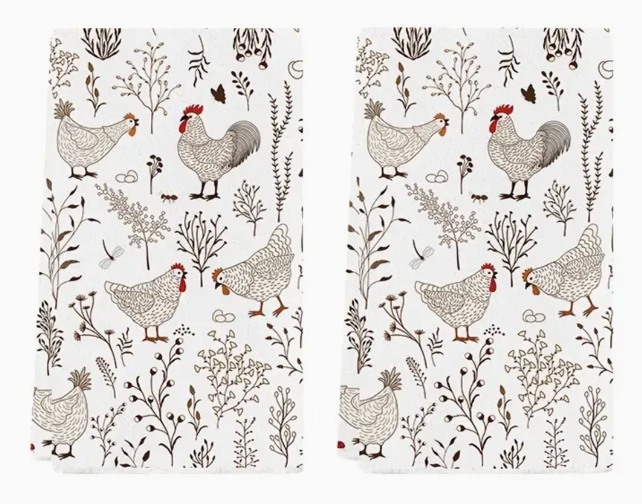 Rustic Farmhouse Kitchen Towels