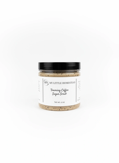 Foaming Coffee Sugar Scrub