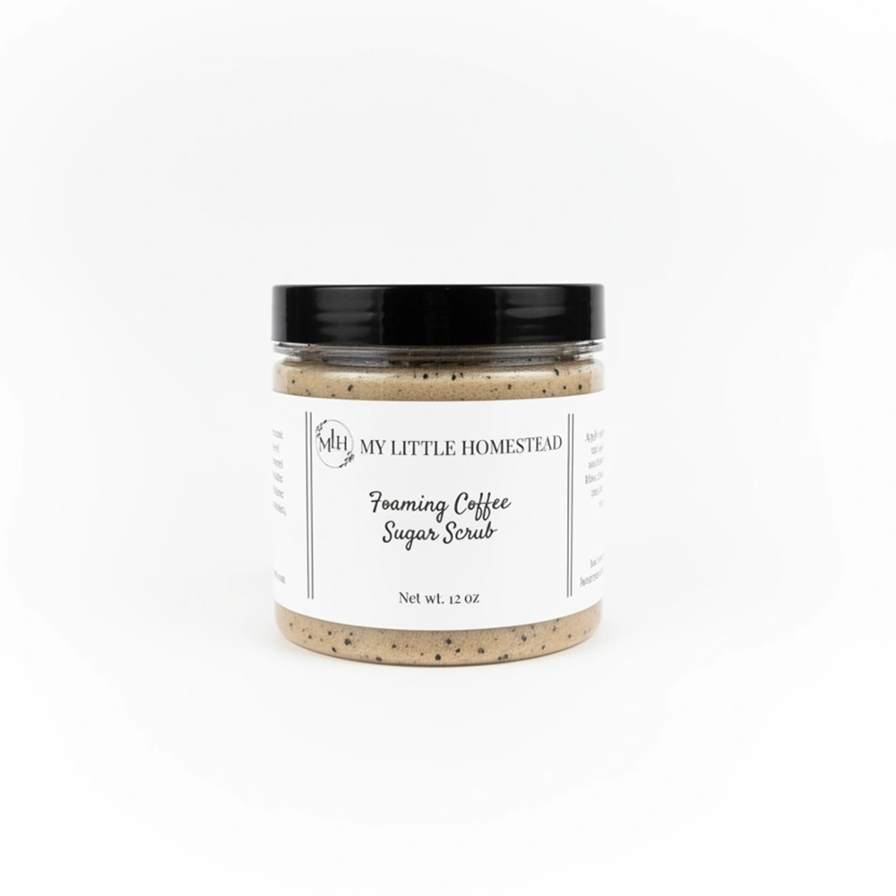 Foaming Coffee Sugar Scrub