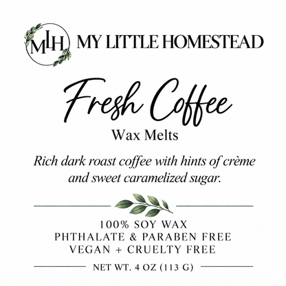 Fresh Coffee Wax Melts