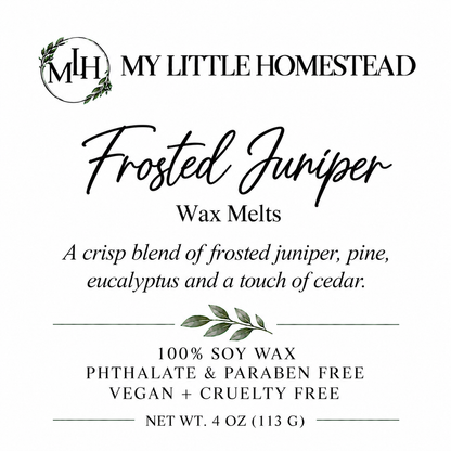 Frosted Juniper Wax Melts