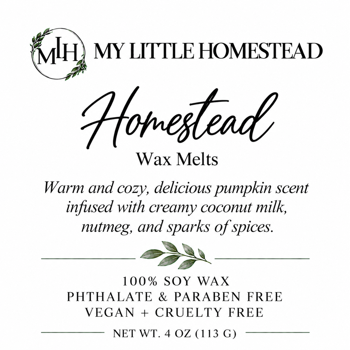 Homestead Wax Melts