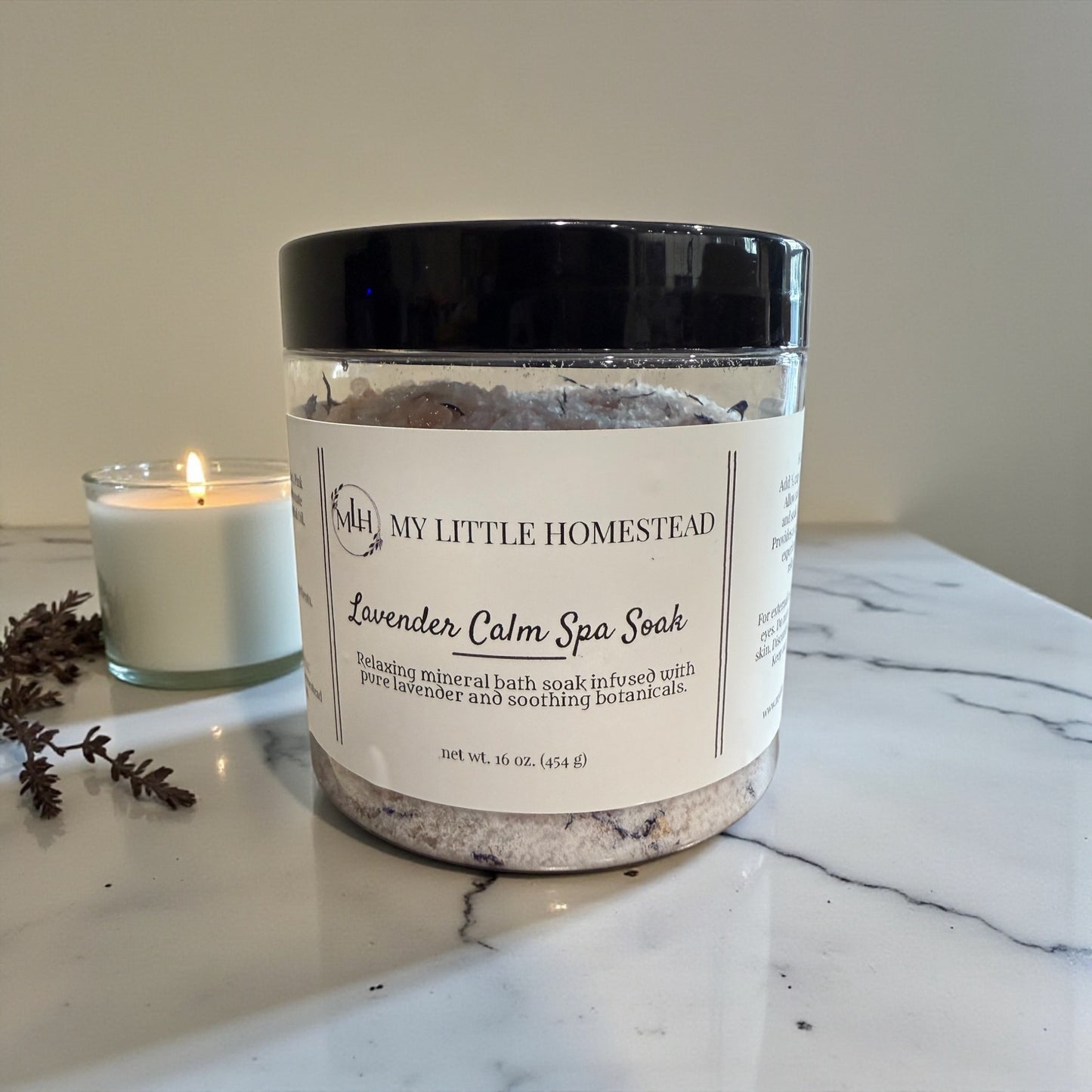 Lavender Calm Spa Soak
