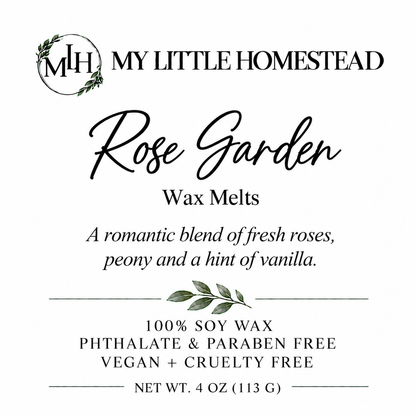 Rose Garden Wax Melts