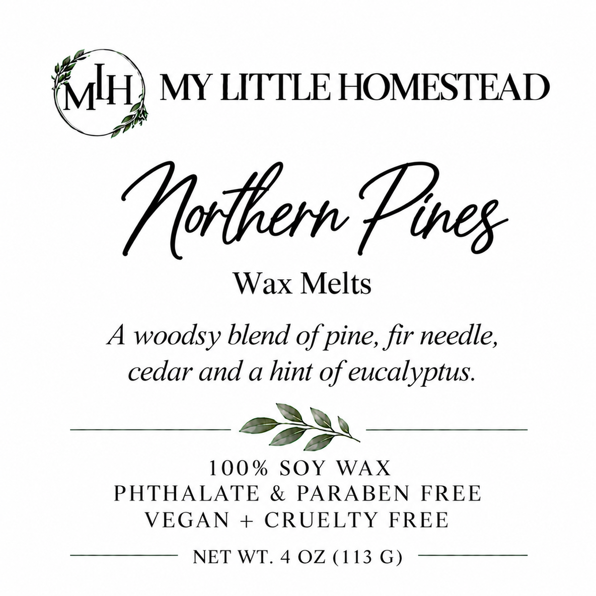 Northern Pines Wax Melts