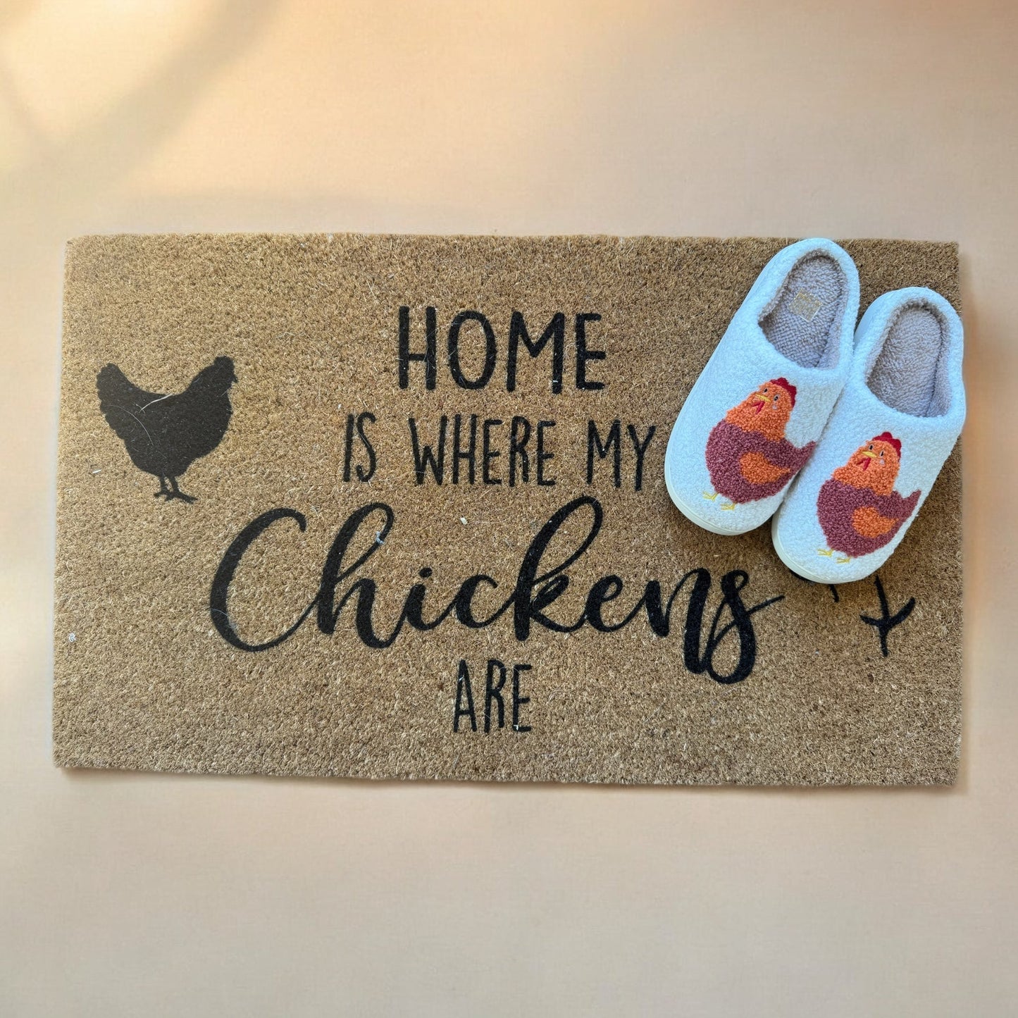 Cozy Chicken Slippers