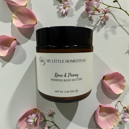Rose & Peony Whipped Body Butter