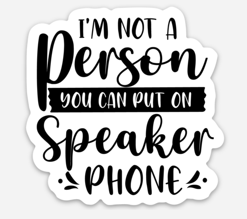 Warning: Speakerphone Restricted
