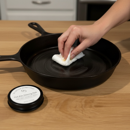Cast Iron Seasoning Paste